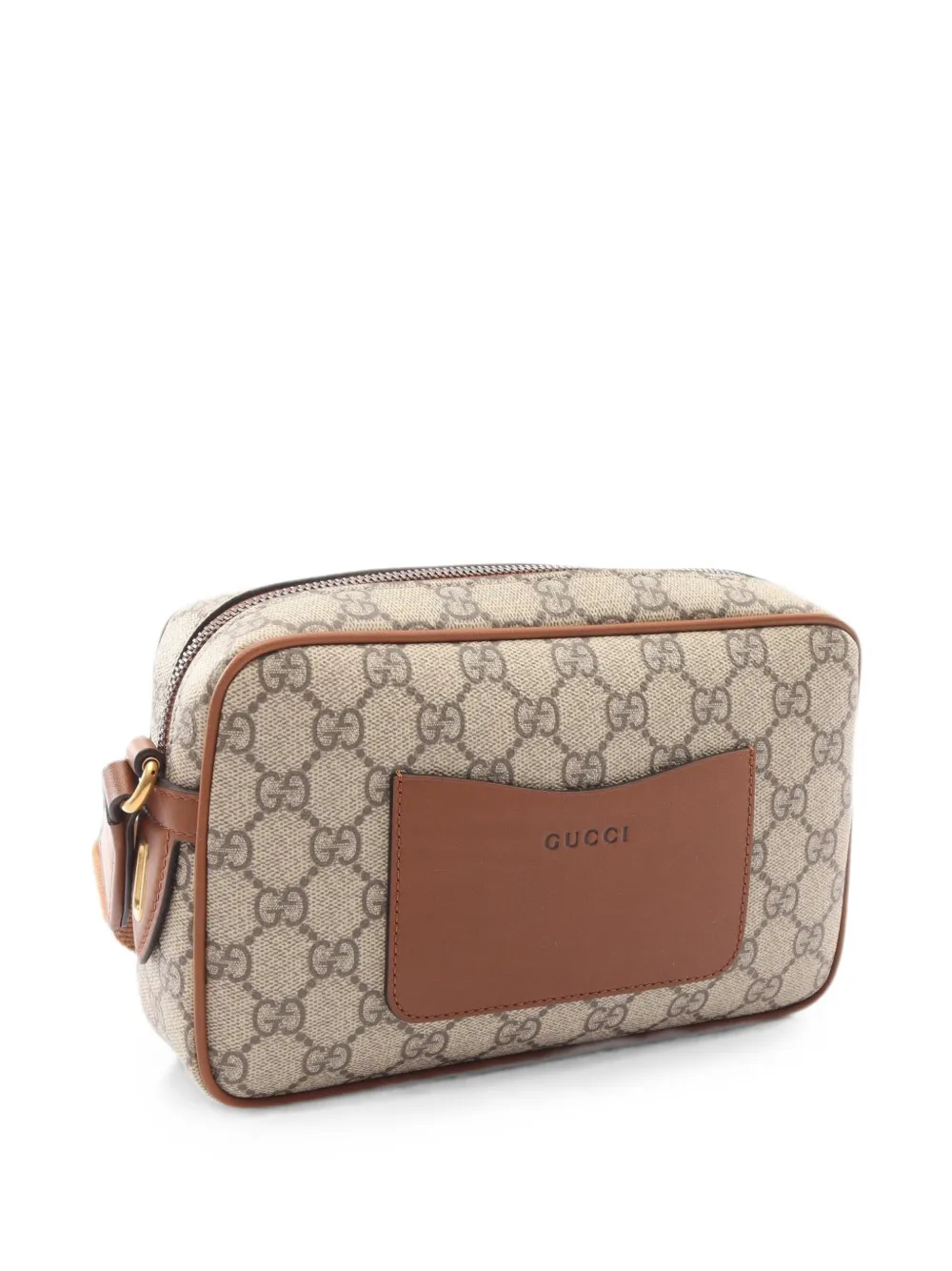 Gucci Pre-Owned 2010s schoudertas met GG-embleem Beige