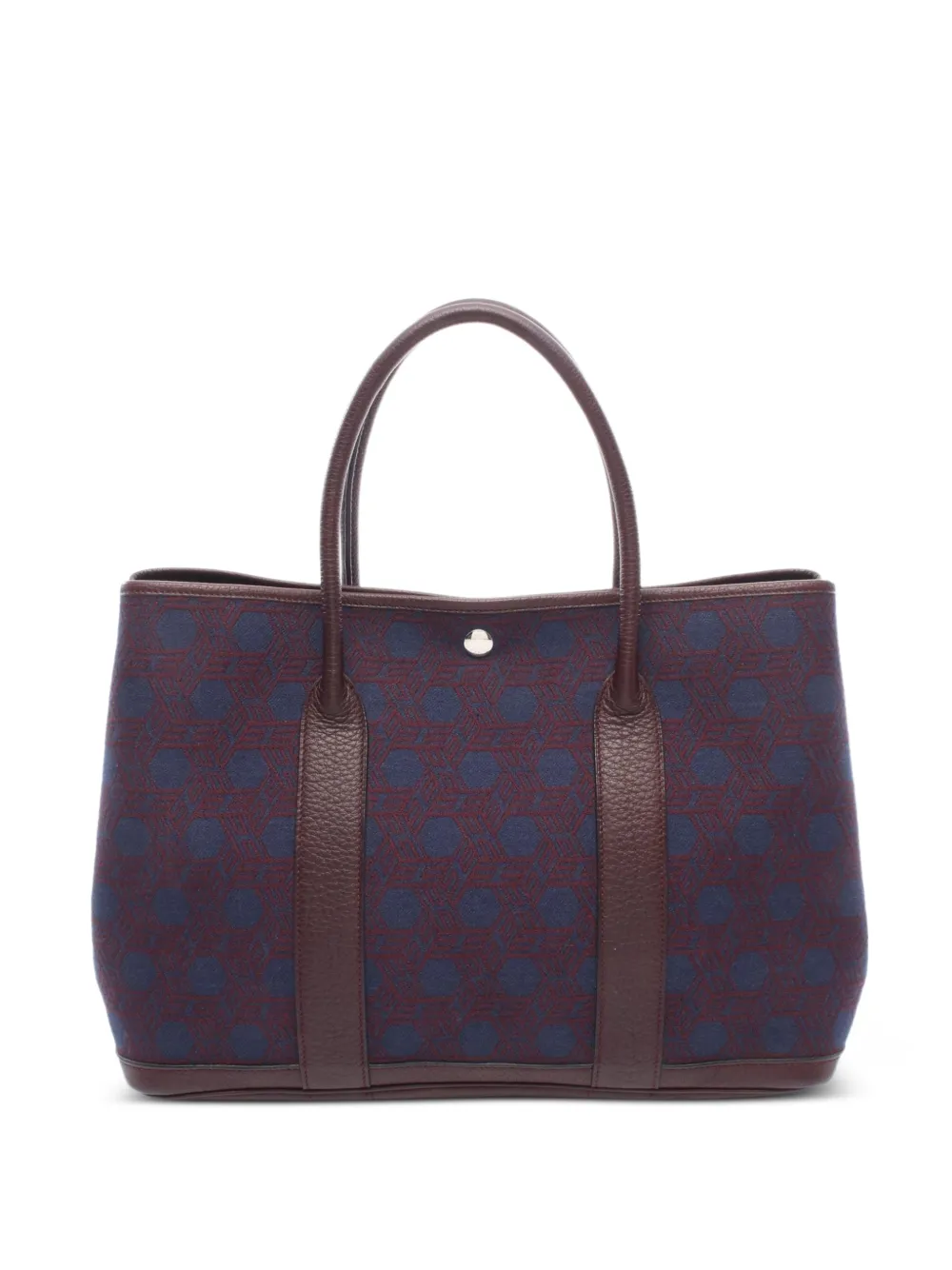 Hermès Pre-Owned 2008 PM Garden Party geometric-pattern tote bag - Blau