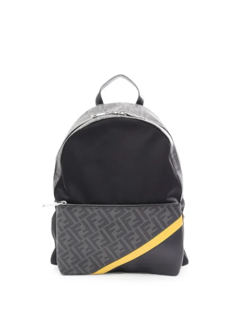 Fendi Pre-Owned 2010s FF monogram Diagonal backpack