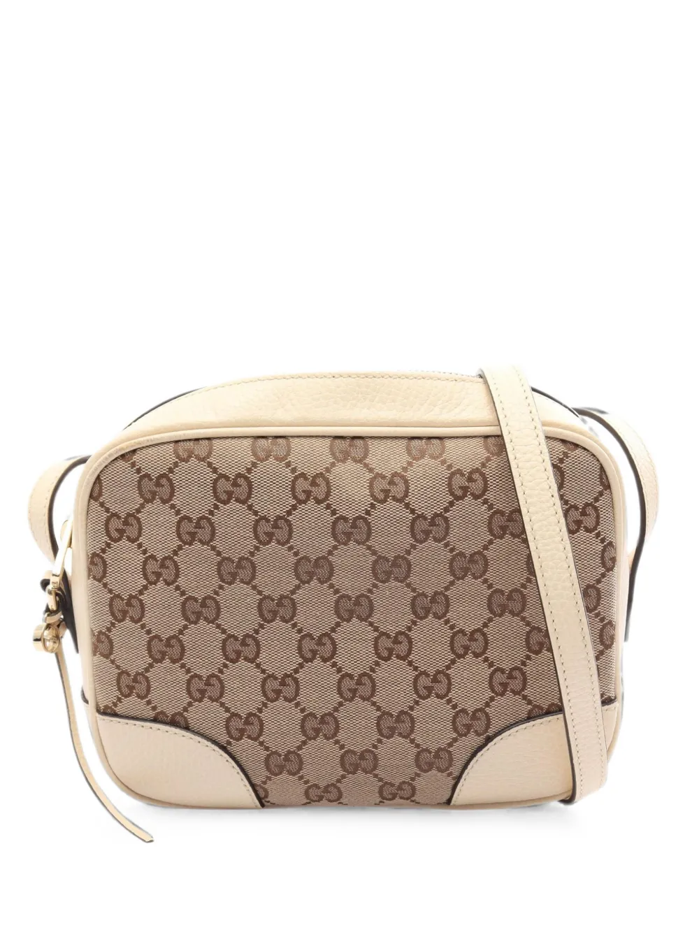 Gucci Pre-Owned 2010s Bree GG canvas crossbody bag - Nude