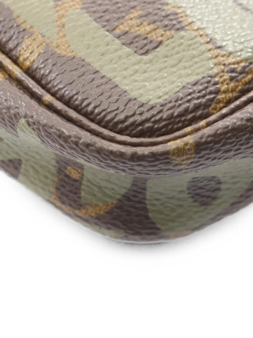 Louis Vuitton Pre-Owned 2001 Graffiti Monogram schoudertas Bruin