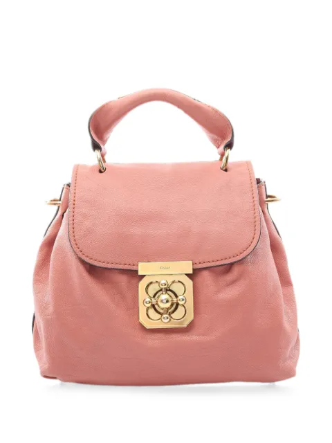Chloé Pre-Owned 2000s Elsie leather tote bag