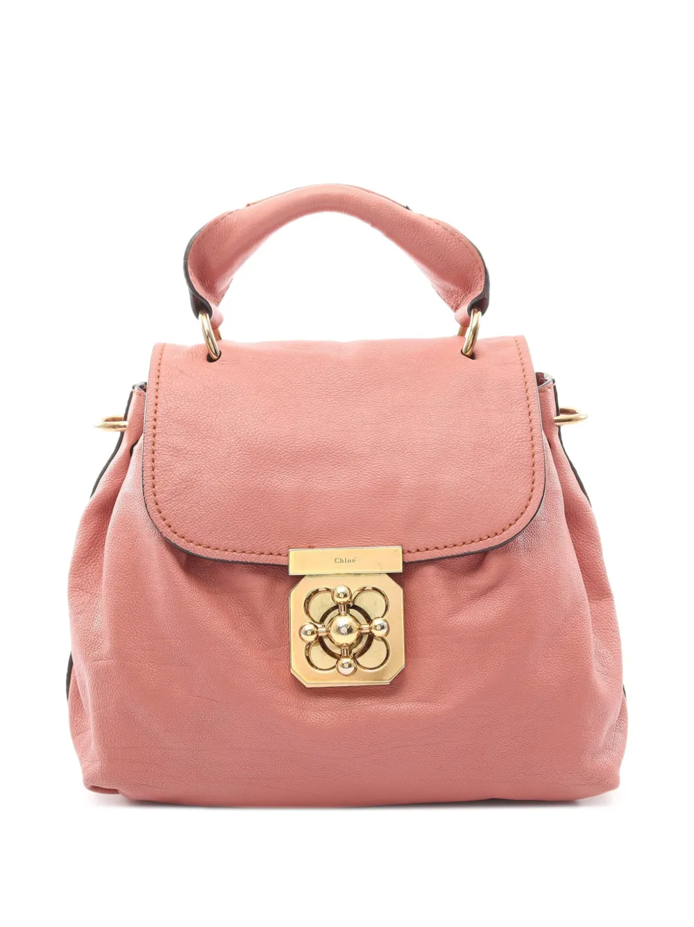 Chloé Pre-Owned 2000s Elsie leather tote bag - Pink