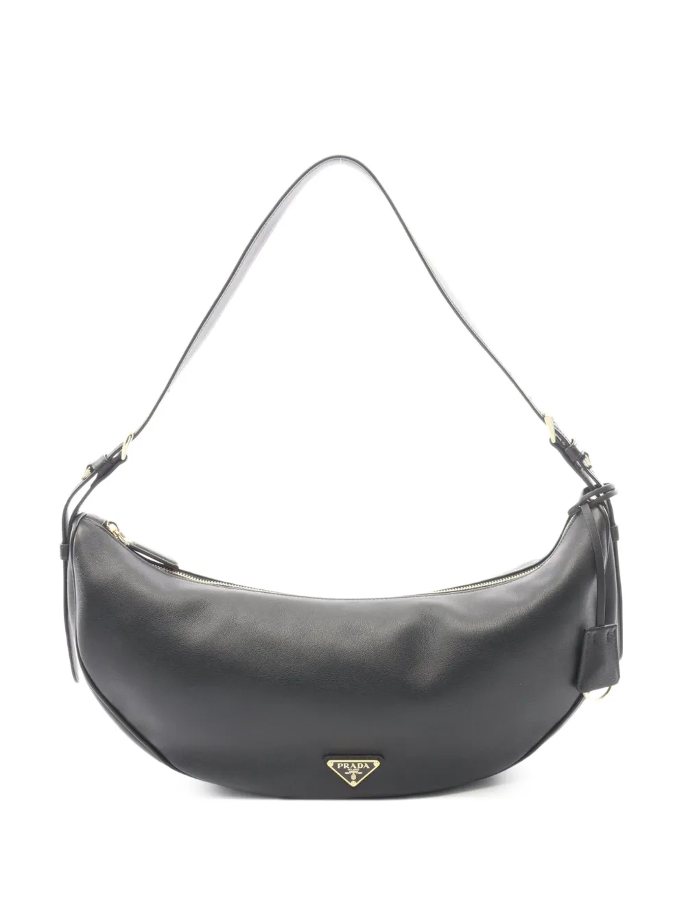 Prada Pre-Owned Borsa a spalla Demi Lune - Nero