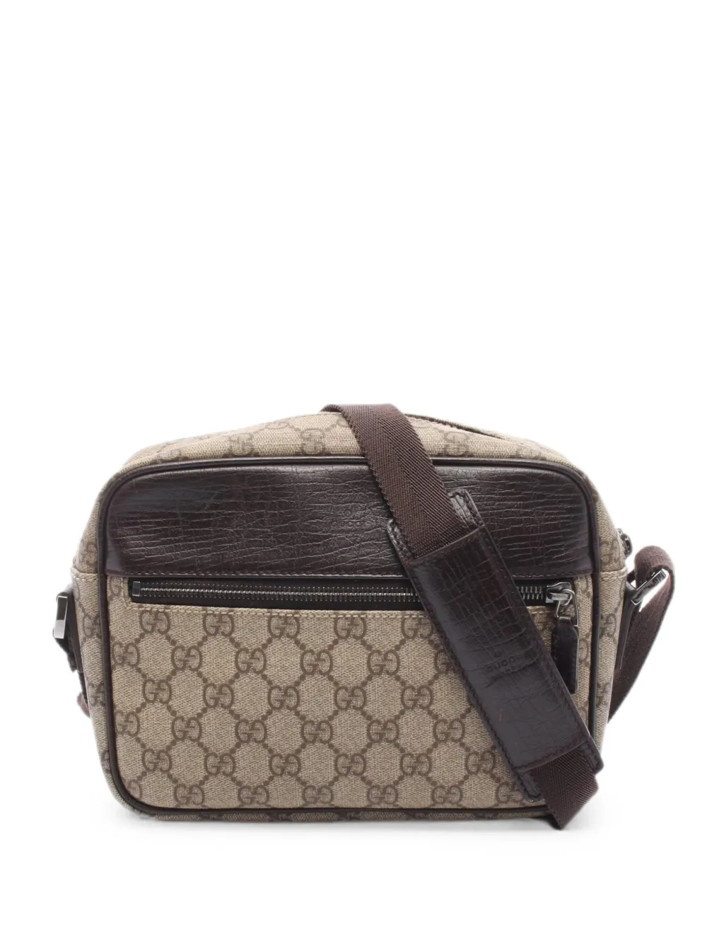 Gucci Pre-Owned 2000s GG Plus shoulder bag - Nude