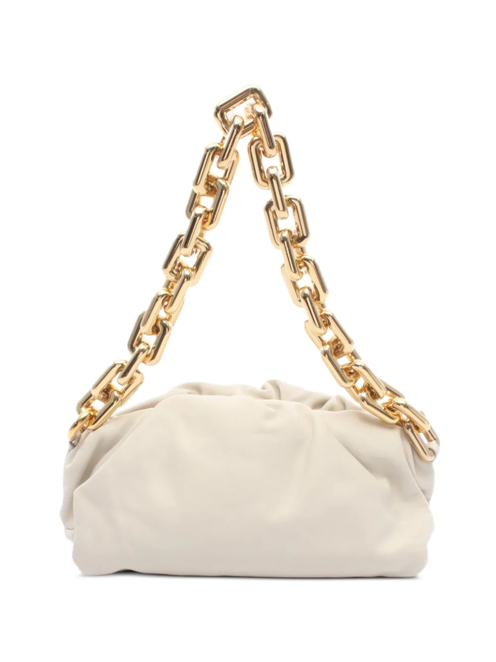 Bottega Veneta Pre-Owned 2010s Pouch chain shoulder bag - Neutrals