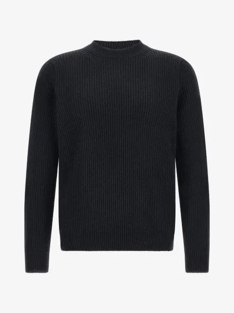 Zanone ribbed-knit virgin-wool sweater