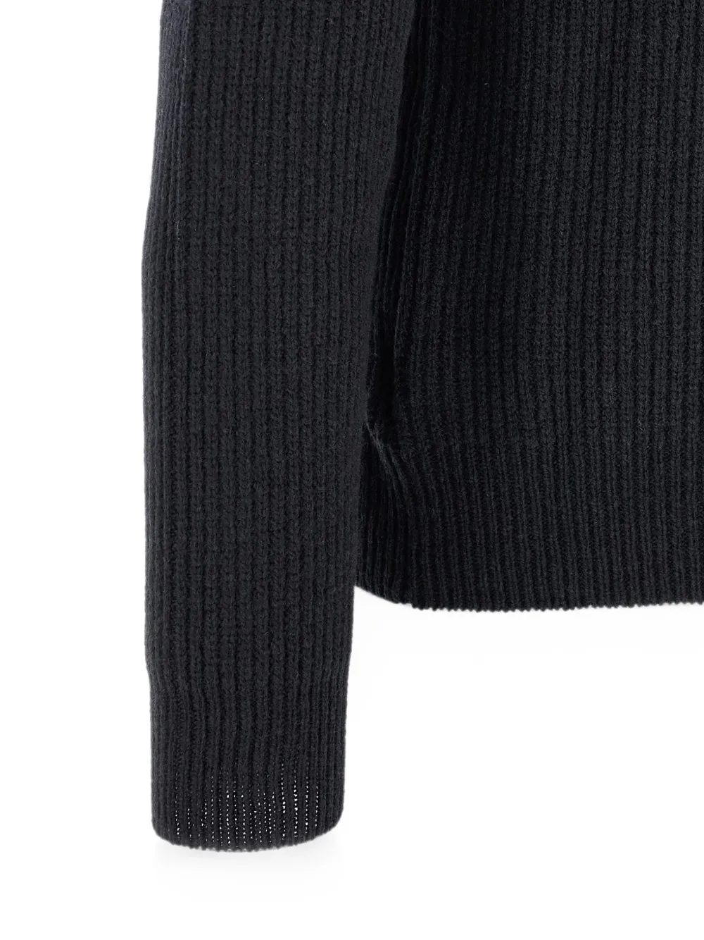 Zanone Ribgebreide trui van scheerwol Blauw