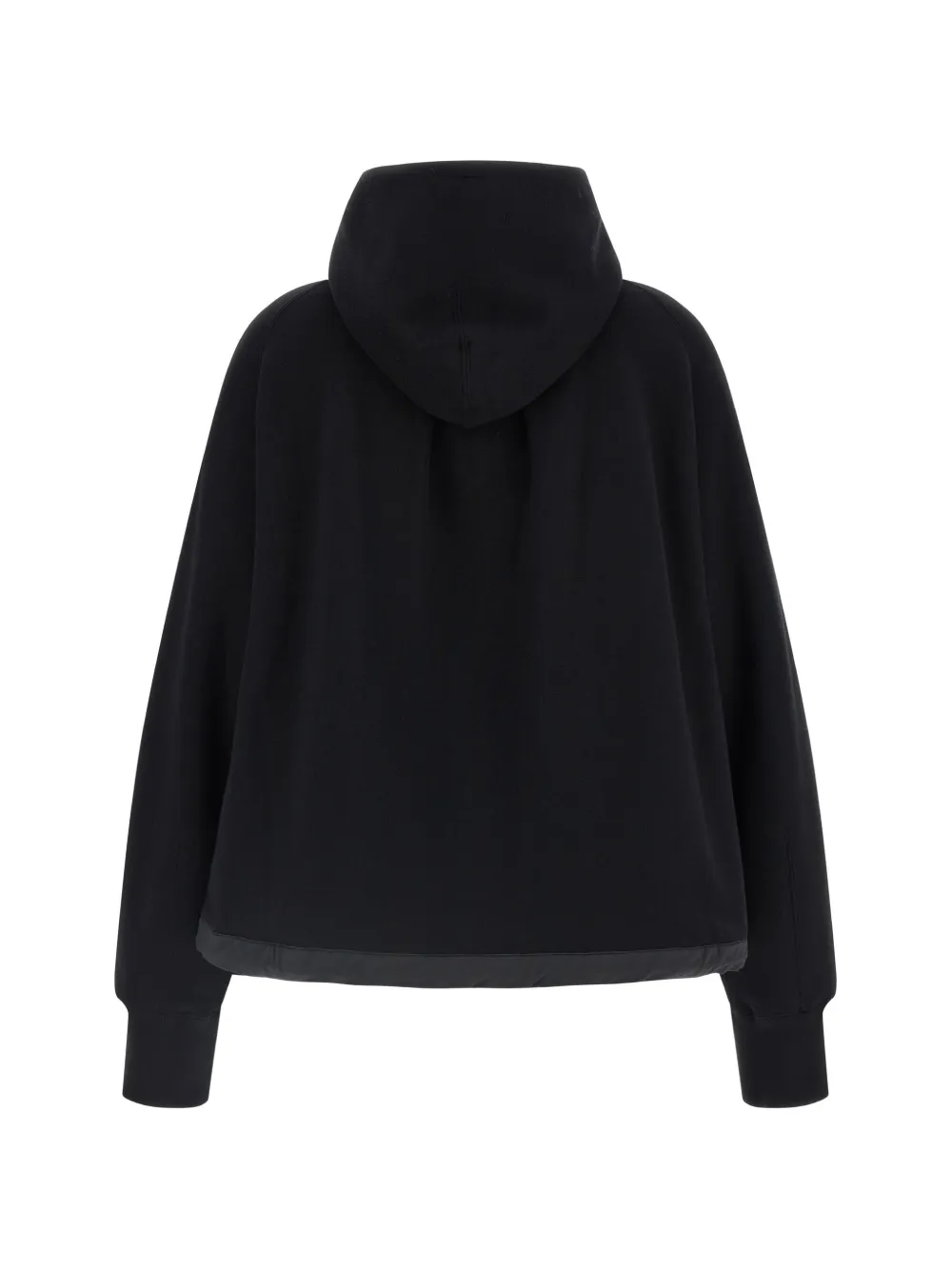 sacai Hoodie met trekkoord Zwart