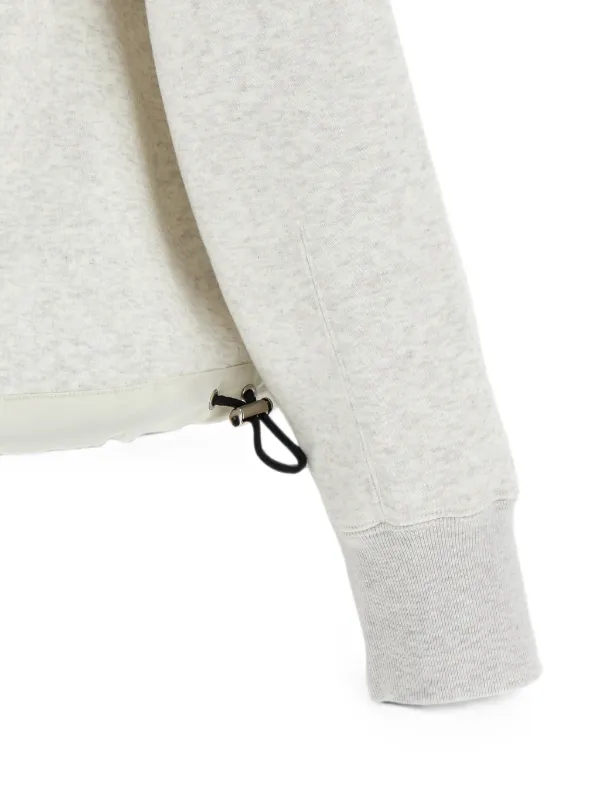 Sacai ジップアップ フレアパーカー | ニュートラル | FARFETCH JP