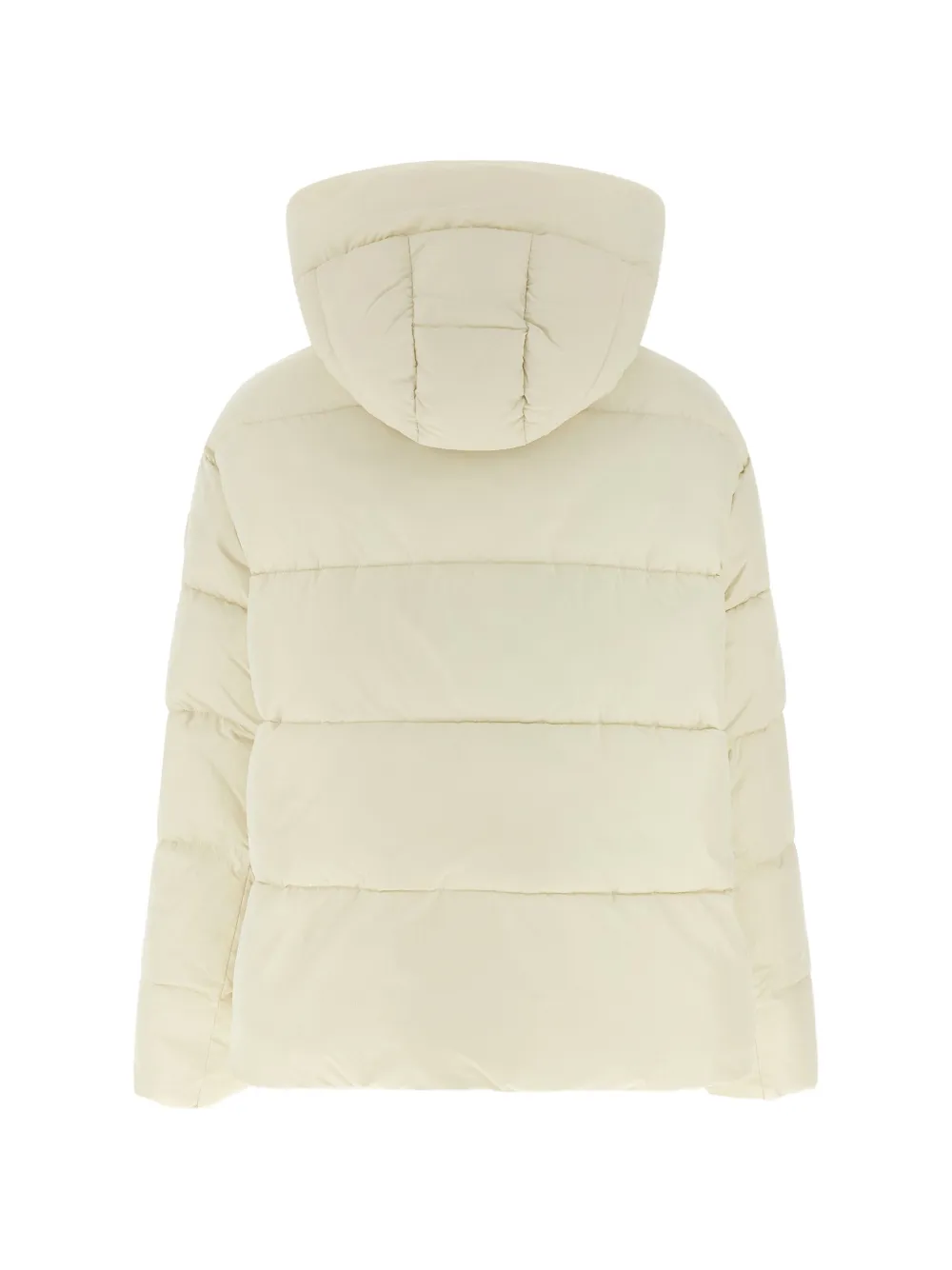 PINKO Love Birds gewatteerd jack met logo Beige