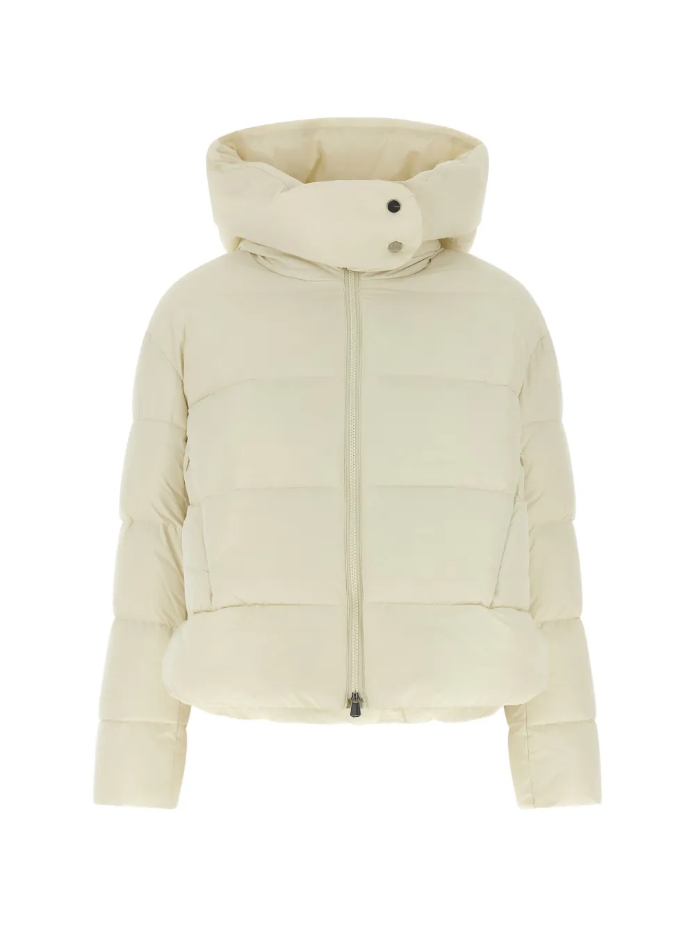 PINKO Love Birds logo quilted jacket - Nude