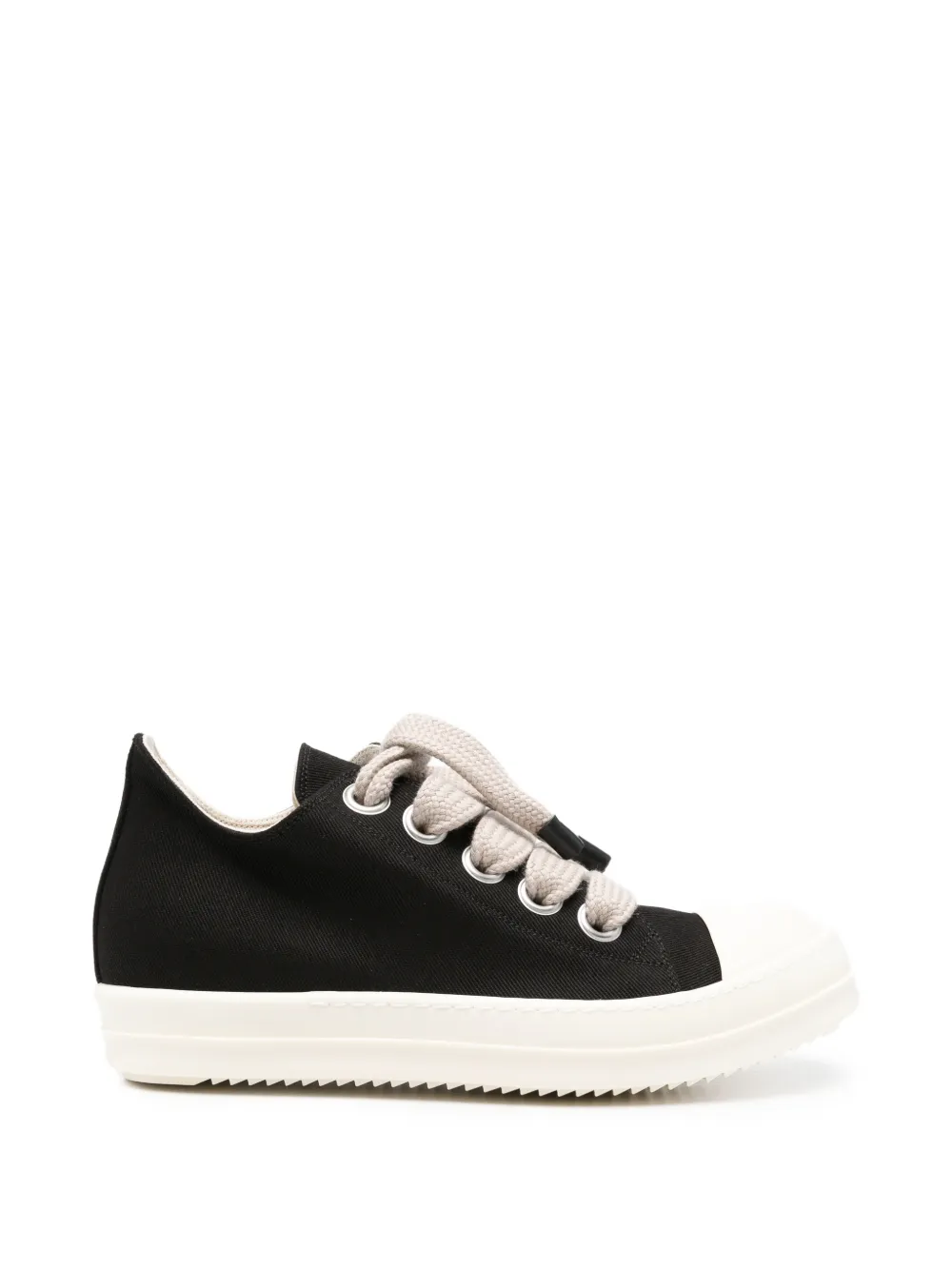 Rick Owens DRKSHDW lace-up low-top sneakers Zwart