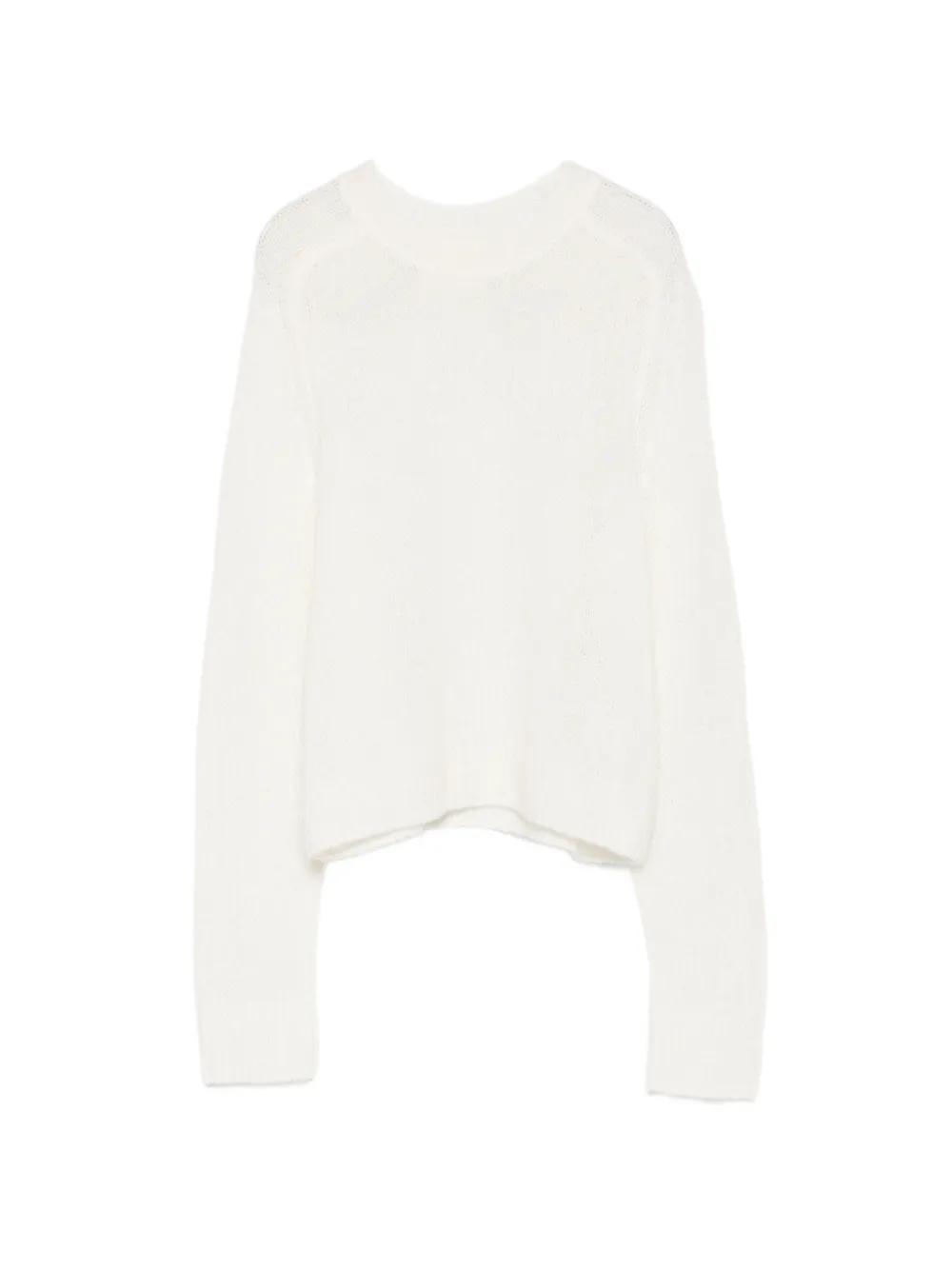 Lisa Yang Solene raglan-sleeve sweater - Bianco