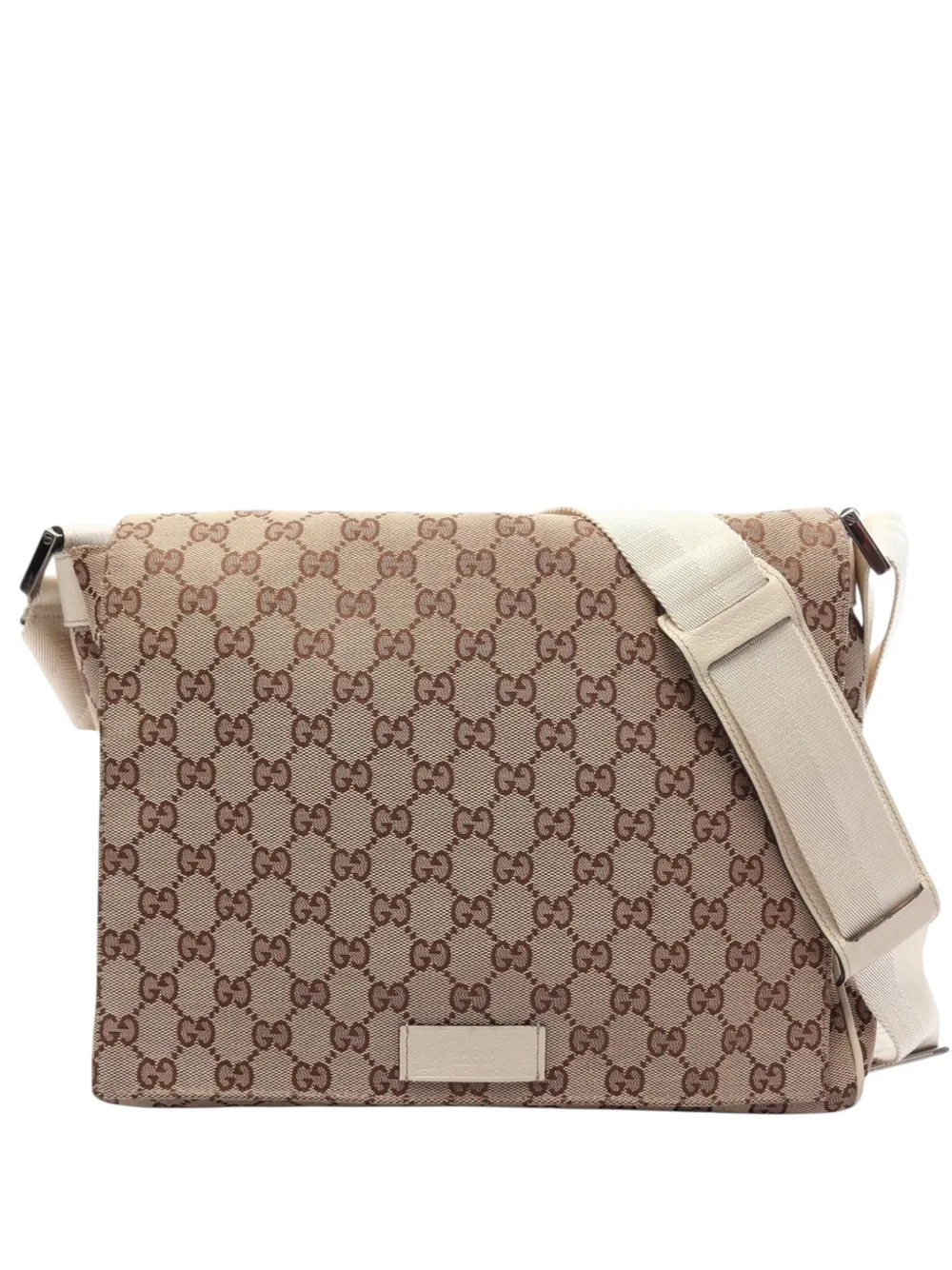 Gucci Pre-Owned Borsa a tracolla in tela GG 2016-2026 - Toni neutri