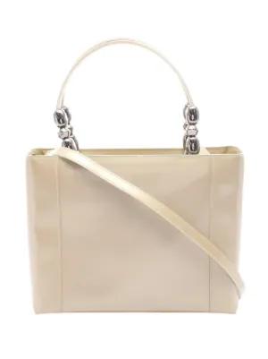 Christian Dior Pre-Owned 2000s Maris Pearl Leather Handbag 