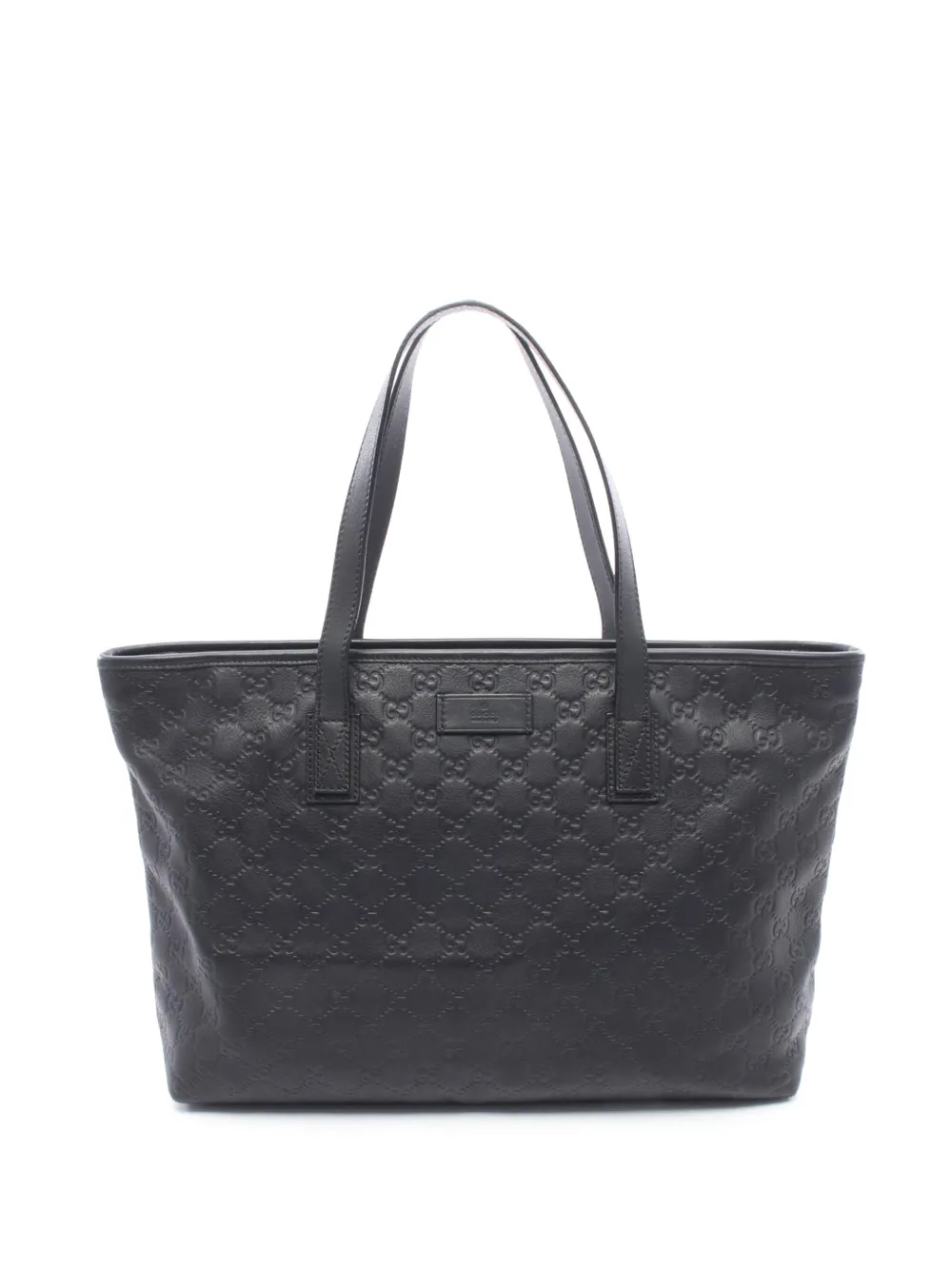 Gucci Pre-Owned 2000-2015 Medium Guccissima tote bag - Schwarz