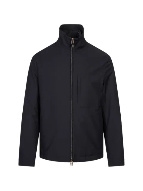 Canali high-neck 2-in-1 jacket