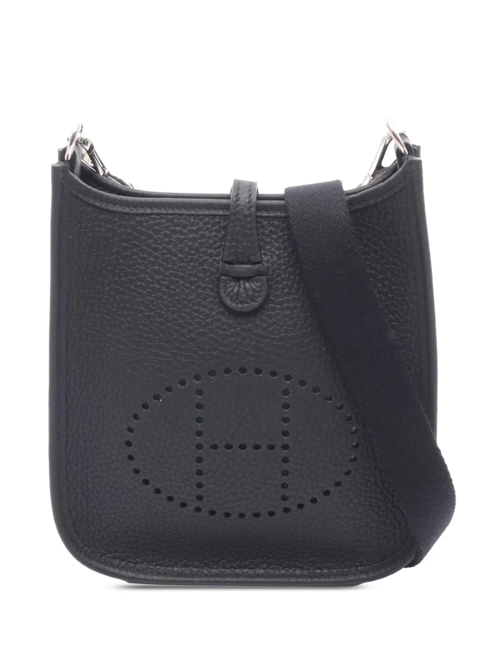 Hermès Pre-Owned 2024 Clemence Evelyne TPM 16 crossbody bag - Black