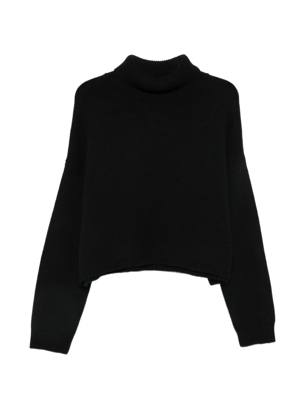 Lisa Yang Zerlina ribbed-knit roll-neck sweater - Black