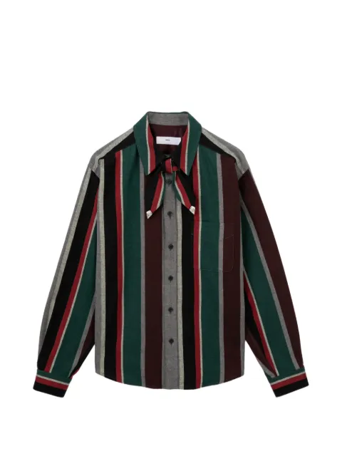 Toga camisa con estampado de rayas diplomáticas
