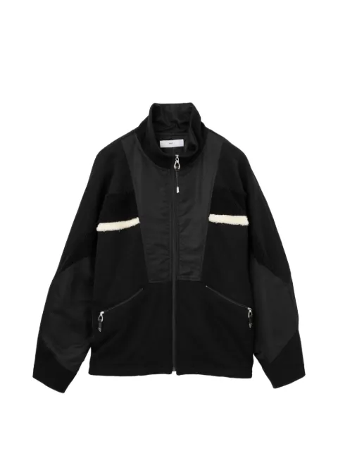 Toga panelled high-neck jacket