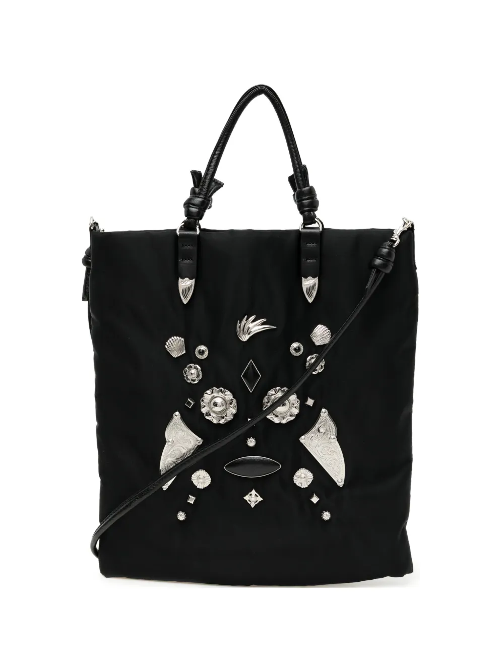 Toga embellished shoulder bag