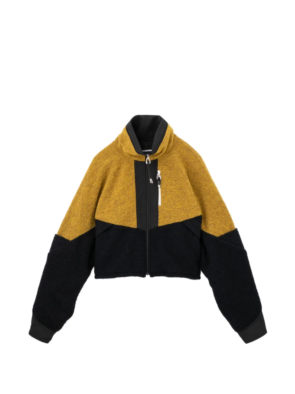 Toga colour-block high-neck jacket