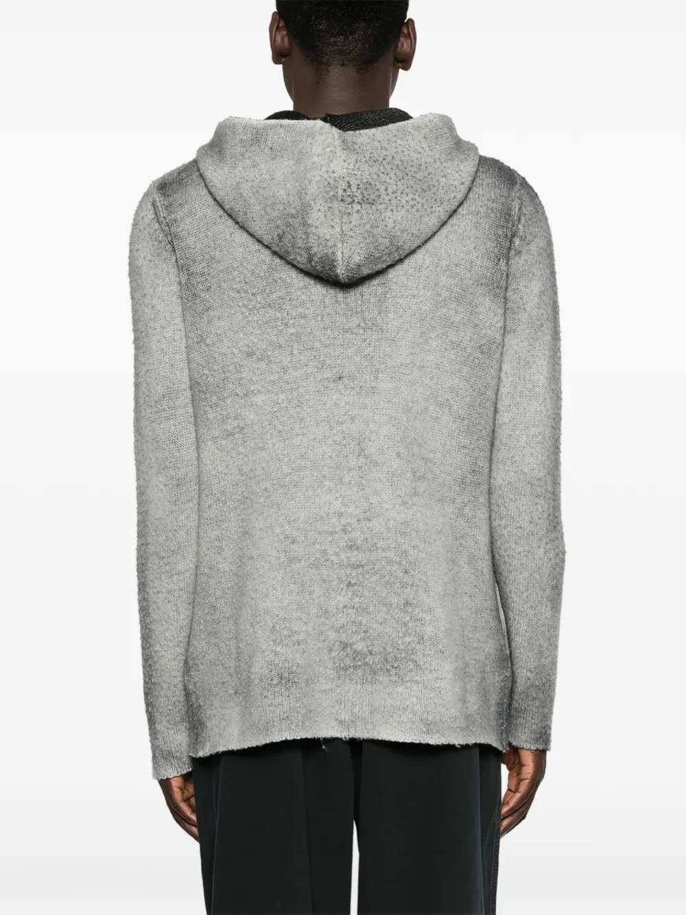 Avant Toi zip-up sweater Grijs
