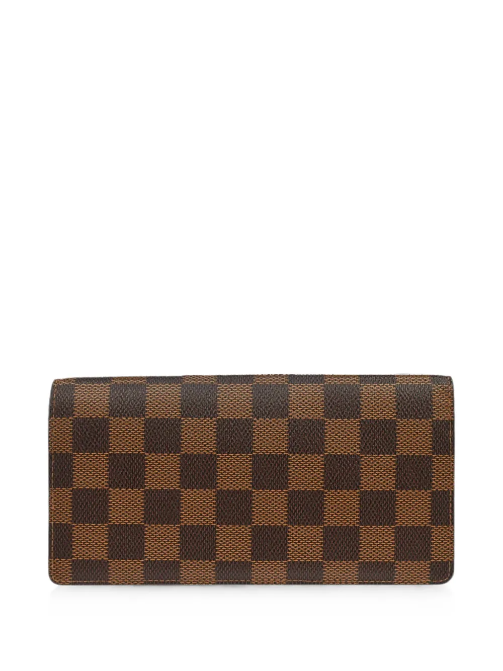 Louis Vuitton Pre-Owned 2013 Portefeuille Brazza Damier Ebène Portemonnaie - Braun