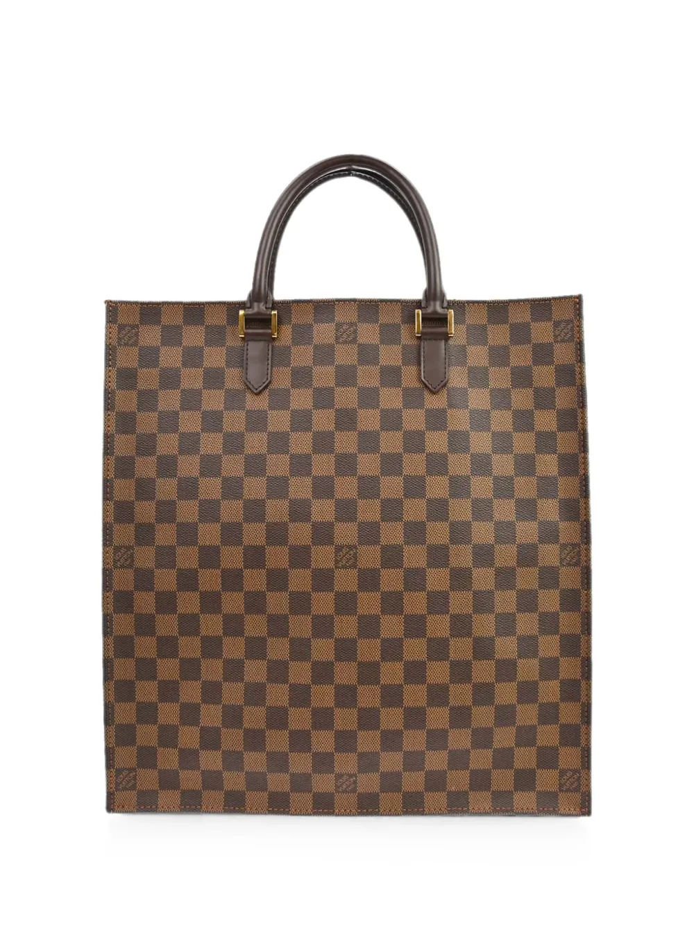 Louis Vuitton Pre-Owned 2005 Sac Plat Damier Ebène Tote Bag - Braun
