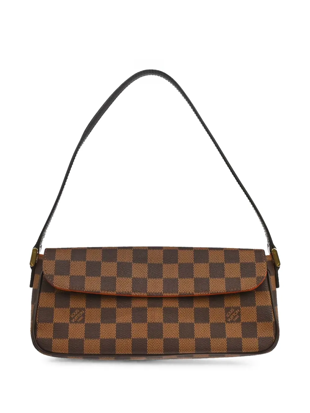 Louis Vuitton Pre-Owned 2003 Damier Ebène Recoleta Schultertasche - Braun