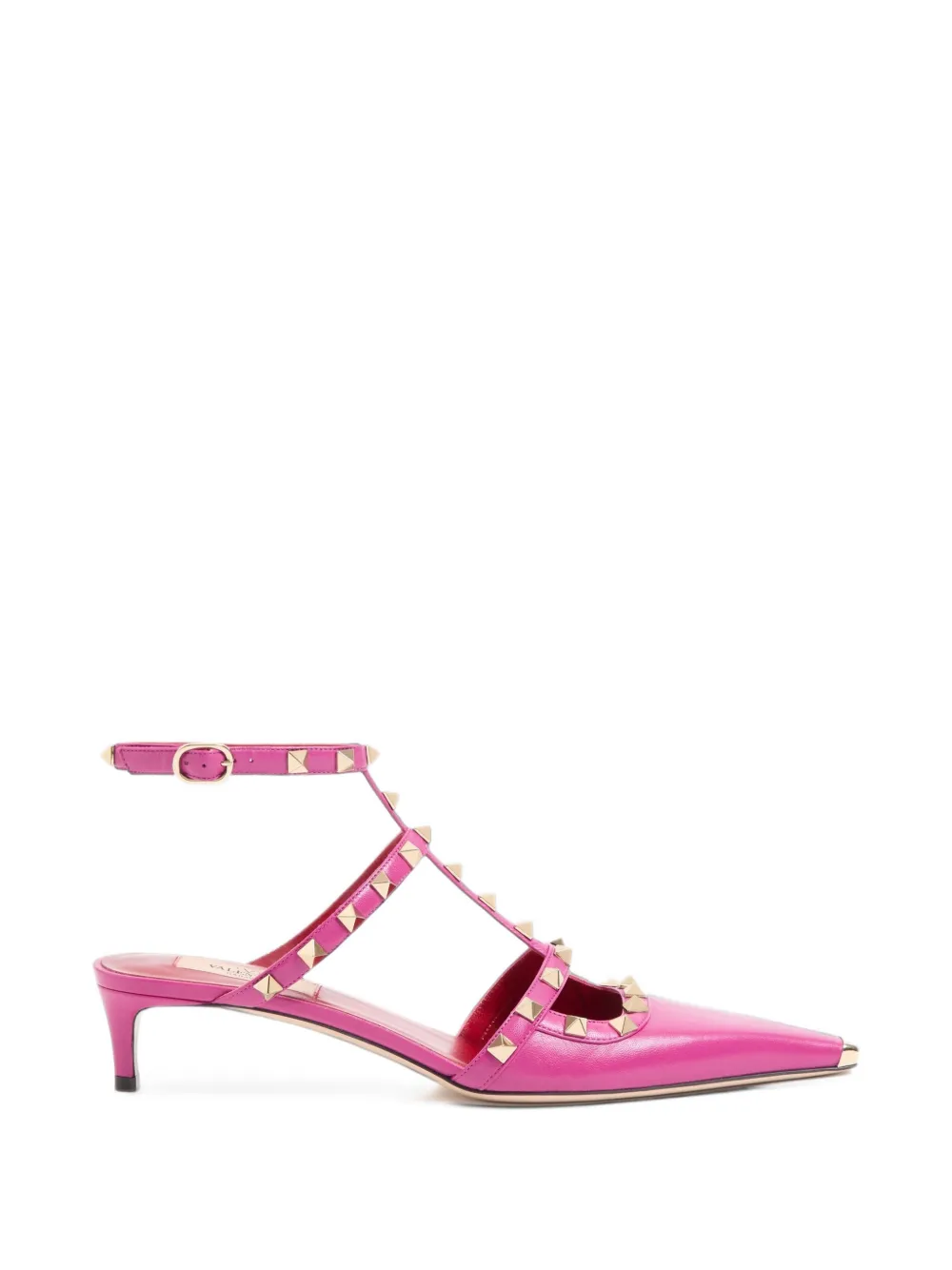 Valentino Garavani Rockstud metal-toe pumps - Rosa