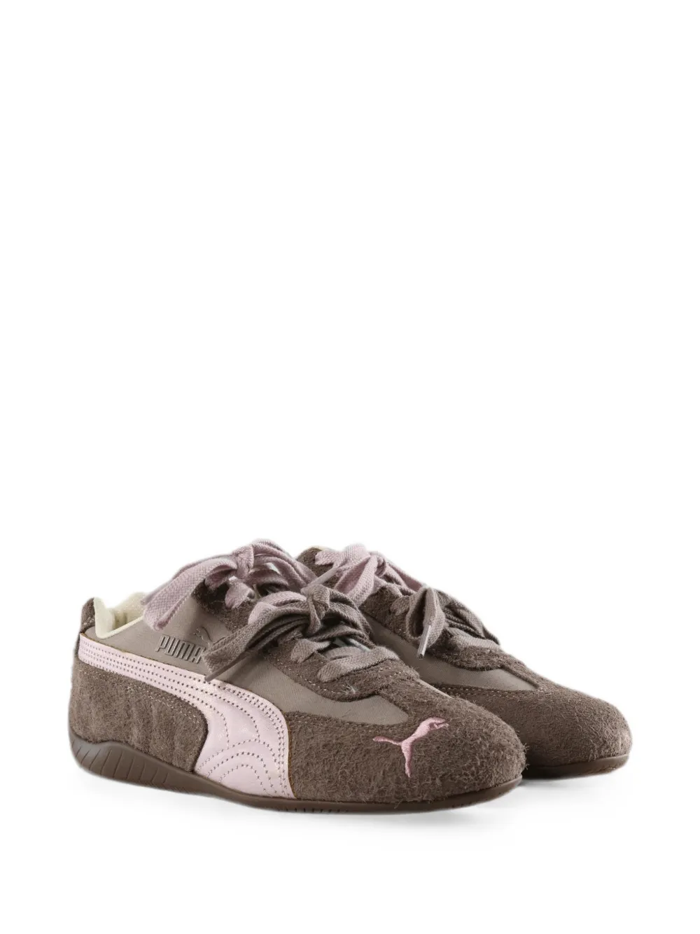 PUMA Speedcat Brushed Luxe panelled sneakers Bruin