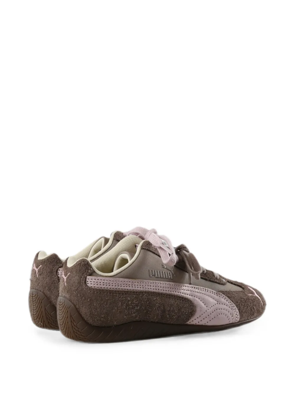 PUMA Speedcat Brushed Luxe panelled sneakers Bruin