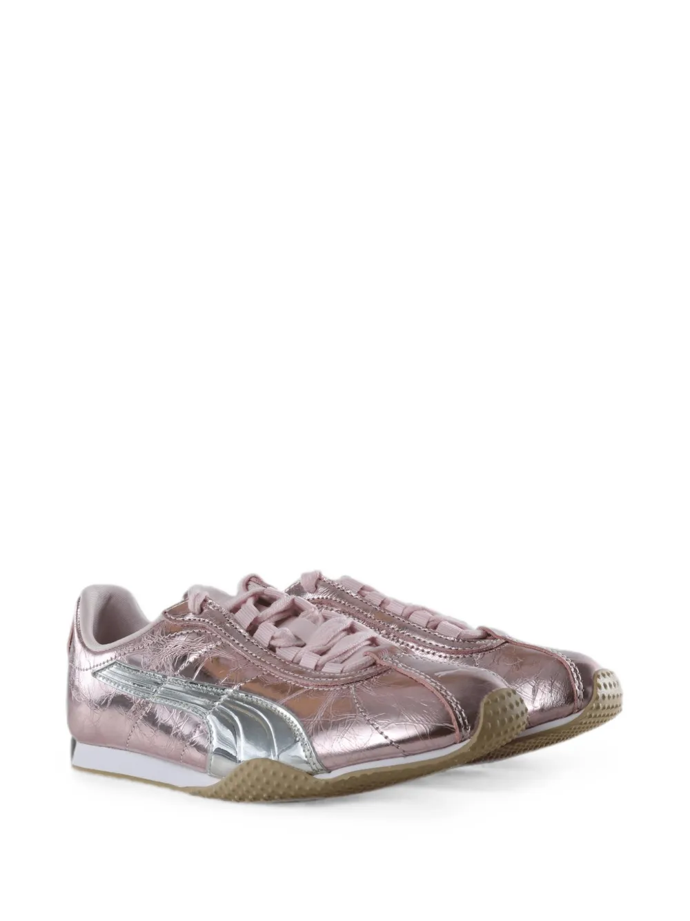 PUMA H-Street metallic sneakers Roze