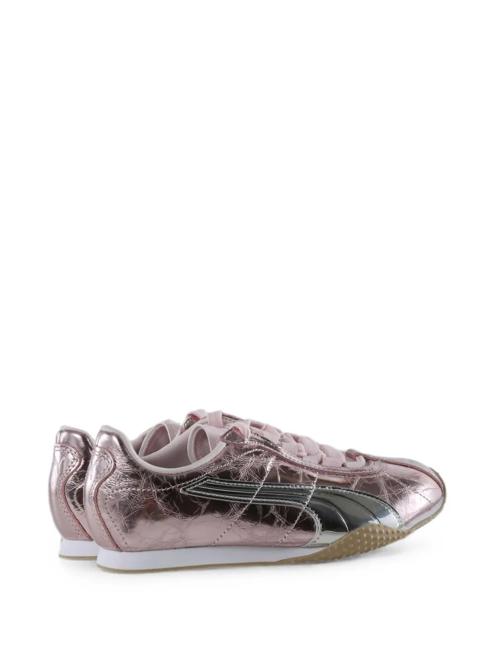 PUMA H-Street metallic sneakers Roze