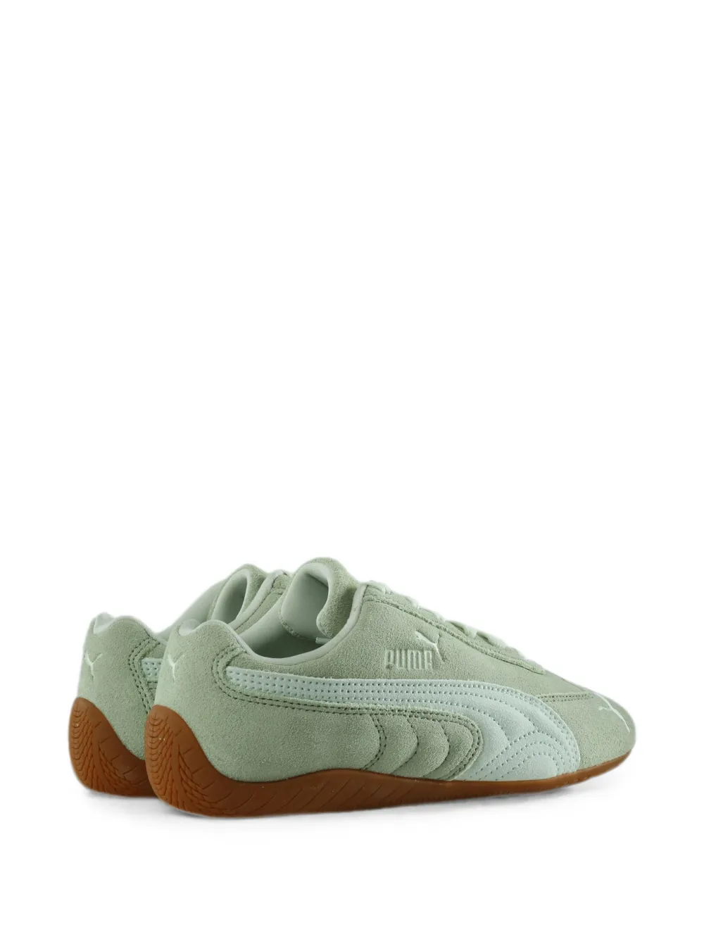 PUMA Speedcat OG II logo-embroidered sneakers Groen