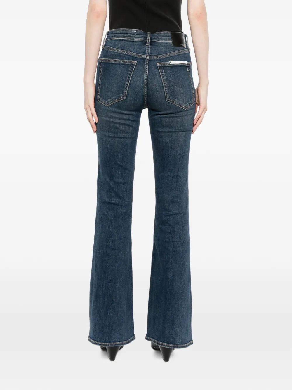rag & bone Flexi Dahlia flared jeans Blauw