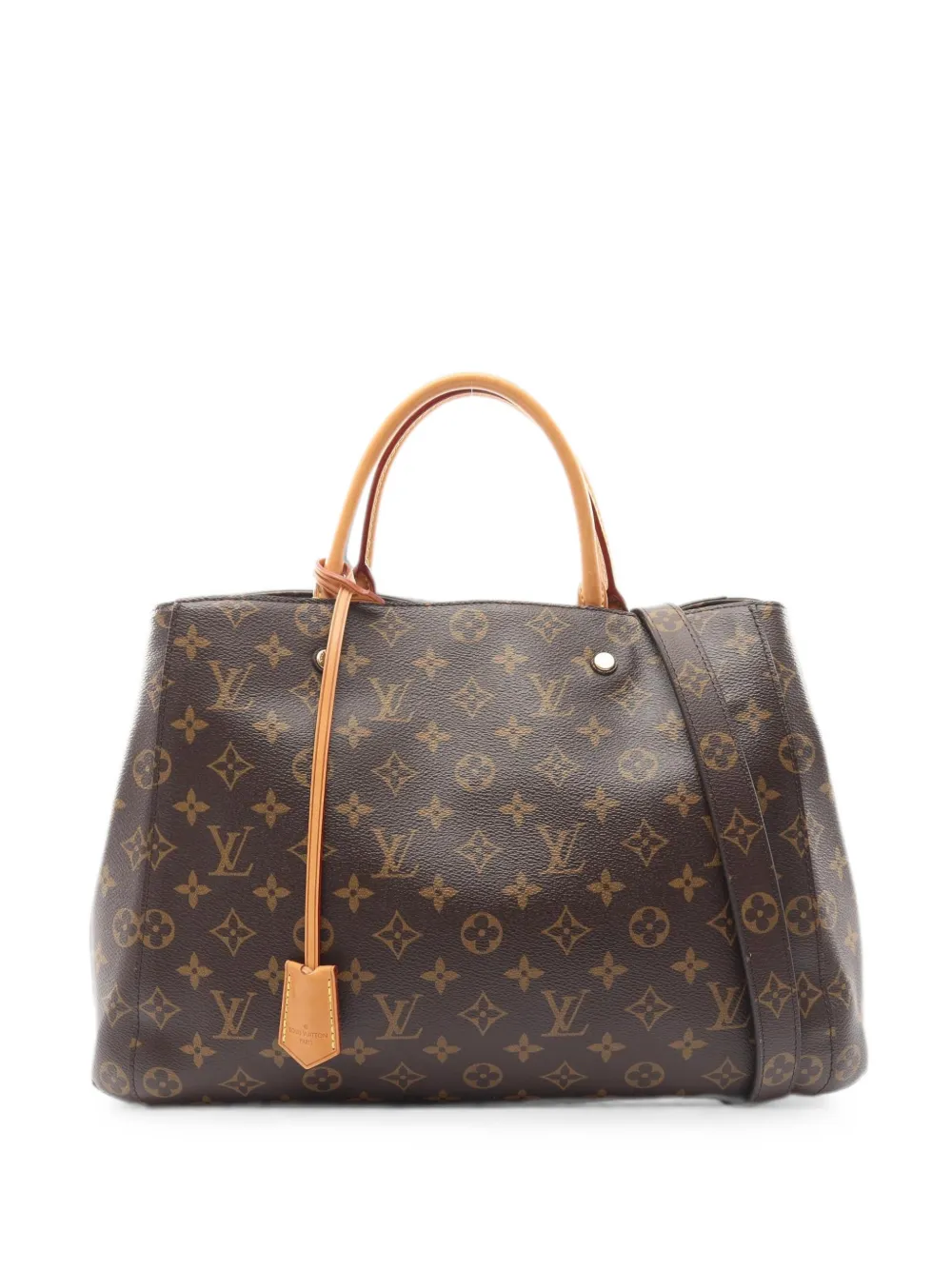 Louis Vuitton Pre-Owned Borsa tote 30 Montaigne GM con monogramma 2015 - Marrone