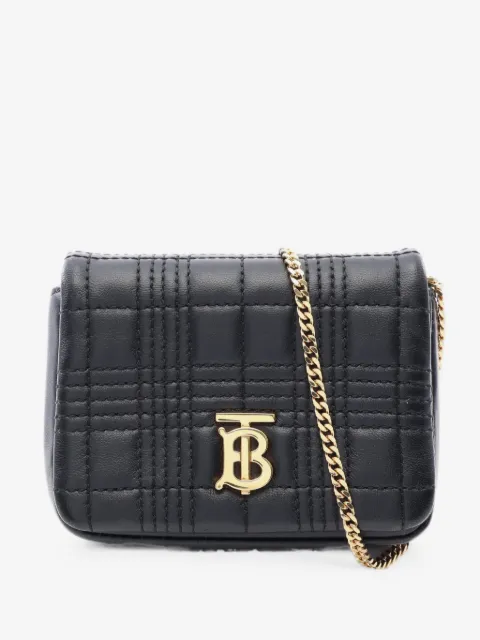 Burberry Pre-Owned 2010s quilted chain shoulder bag
