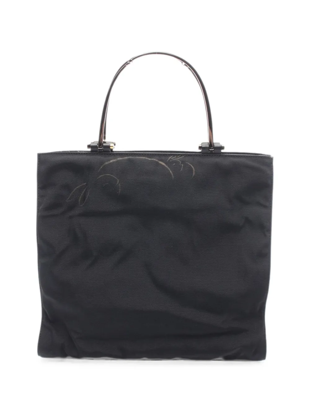 Gucci Pre-Owned 2000s zip-fastening tote bag - Schwarz