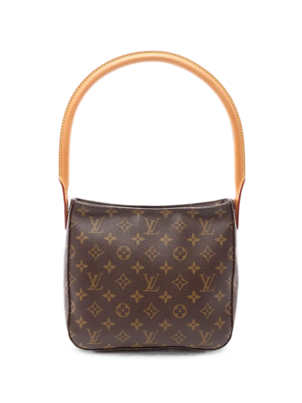 Louis Vuitton Pre-Owned Borsa a spalla Looping MM con monogramma 2002 - Marrone