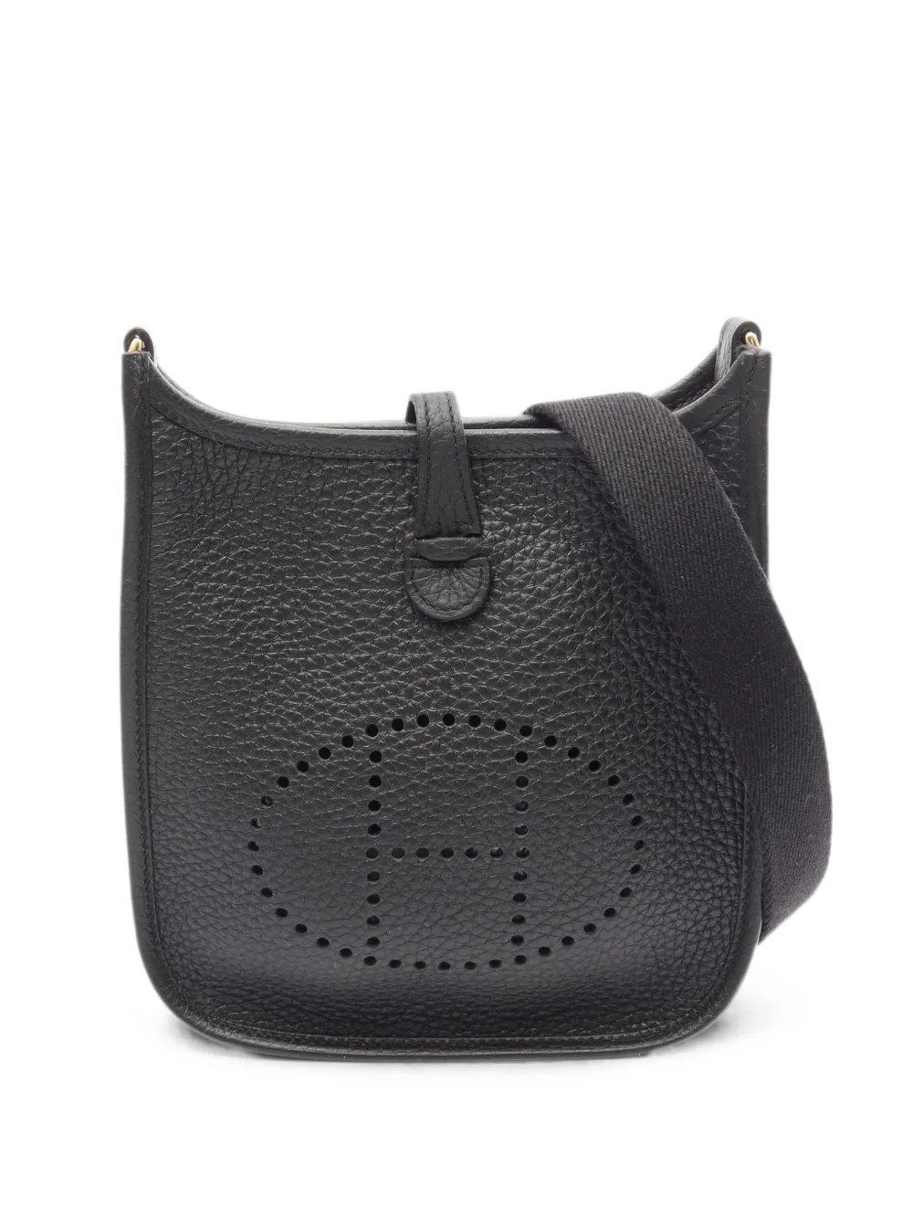 Pre-owned Hermes 2020s Evelyn Amazon Tpm Shoulder Bag In Black