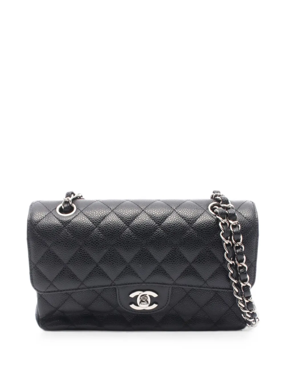 CHANEL Pre-Owned 2021-2022 Double Flap shoulder bag - Black