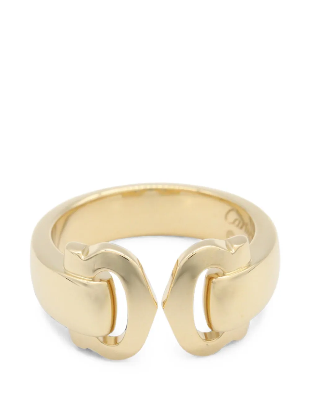 Pre-owned Cartier 2010s 2c Ring In Gold