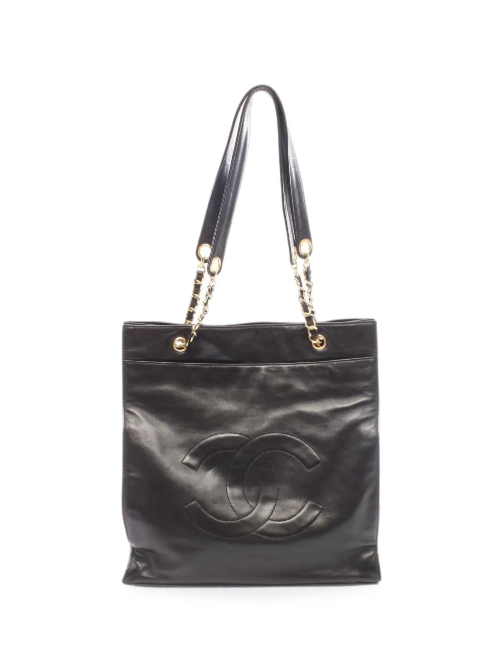 CHANEL Pre-Owned 1994-1996 Coco Mark tote bag - Black
