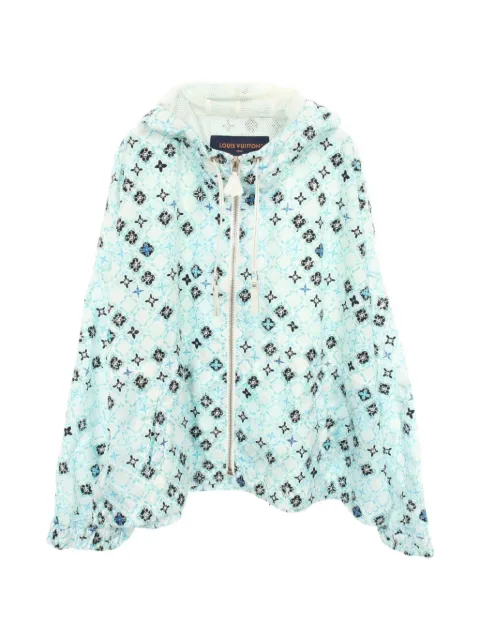 Louis Vuitton Pre-Owned 2020s Monogram hooded jacket