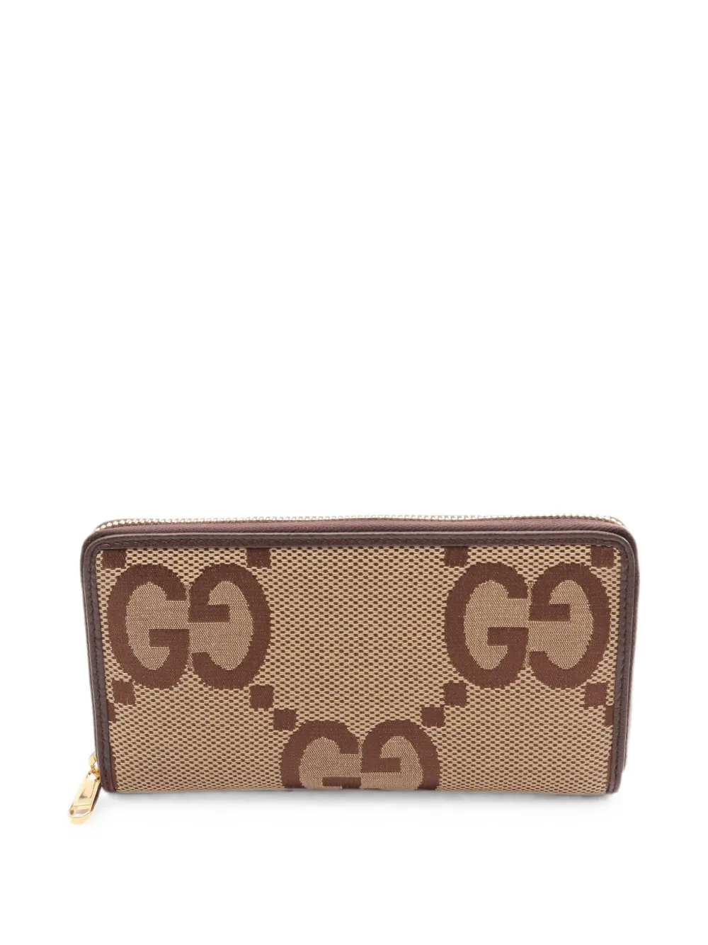 Gucci Pre-Owned 2010s Jumbo GG continental wallet - Nude