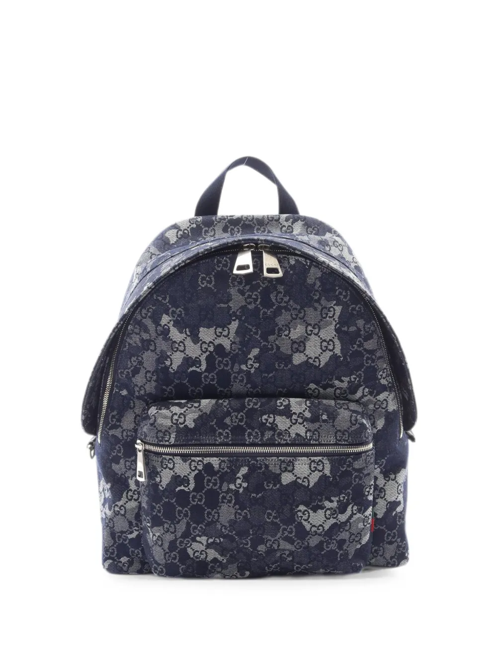 Gucci Pre-Owned 2010s GG denim backpack - Blau